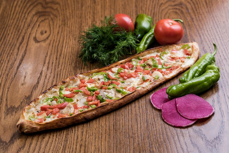 Sebzeli Pide